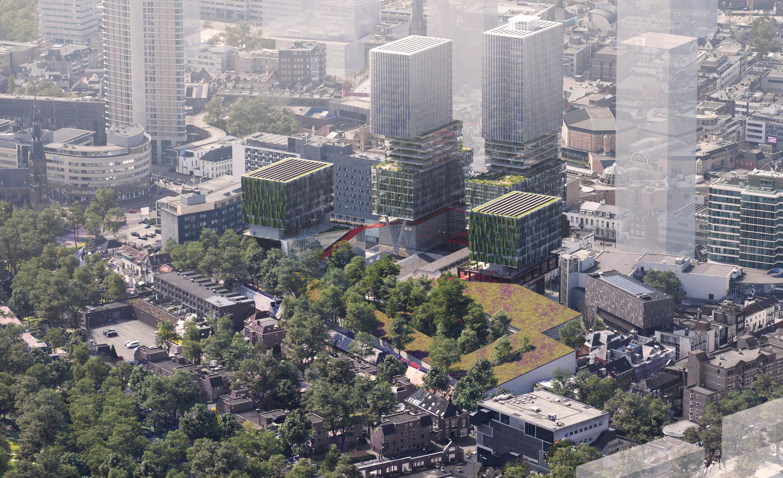 KAN Café over groene hoogbouw
